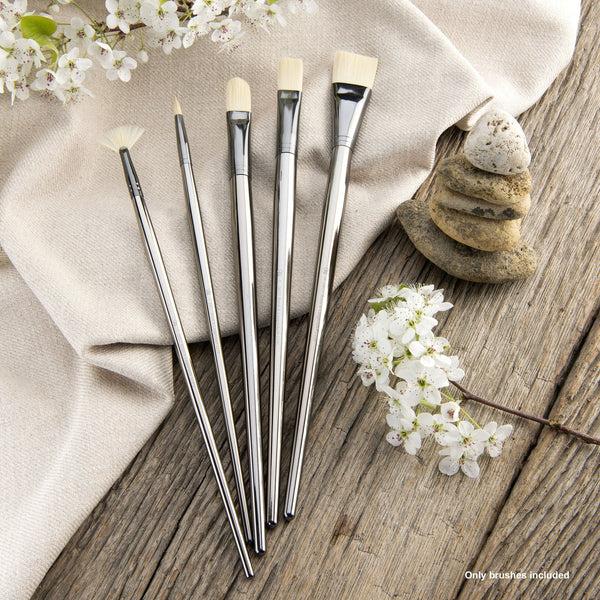 Royal And Langnickel RZEN-SET332-ZP | Zen™ 33 Series 5pc Long Handle Variety Brush Set
