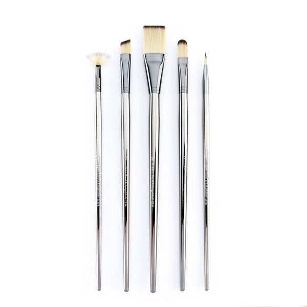 royal and langnickel RZEN-SET532-ZP | zen™ 53 Series 5pc Long Handle Variety Brush Set