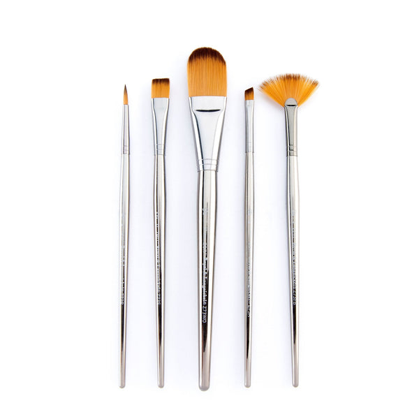 royal and langnickel RZEN-SET732-ZP | zen™ 73 Series 5pc Standard Handle Variety Brush Set