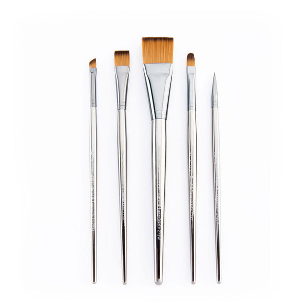 royal and langnickel RZEN-SET734-ZP | zen™ 73 Series 5pc Standard Handle Variety Brush Set