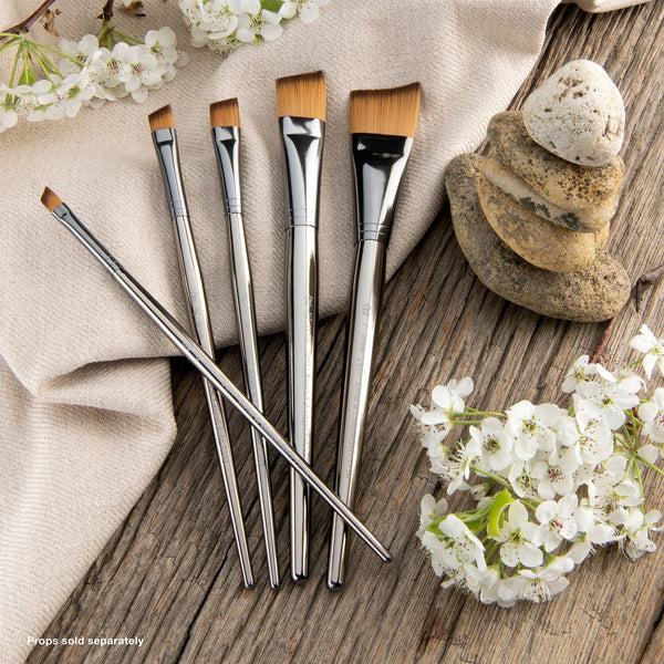 Royal And Langnickel RZEN-SET735-ZP | Zen™ 73 Series 5pc Standard Handle Angular Brush Set