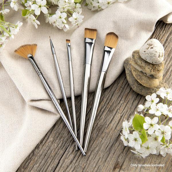 Royal And Langnickel RZEN-SET736-ZP | Zen™ 73 Series 5pc Standard Handle Variety Brush Set