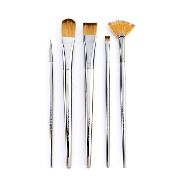 royal and langnickel RZEN-SET736-ZP | zen™ 73 Series 5pc Standard Handle Variety Brush Set