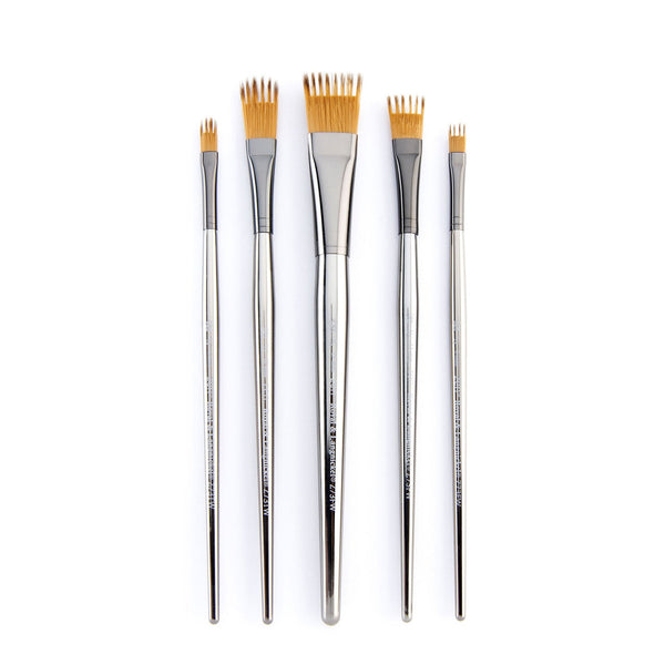 royal and langnickel RZEN-SET737-ZP | zen™ 73 Series 5pc Standard Handle Wisp Brush Set
