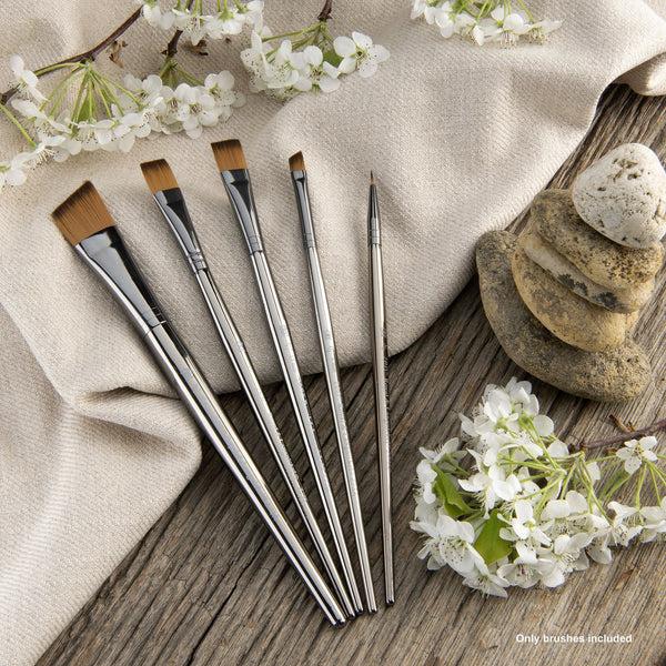 Royal And Langnickel RZEN-SET741-ZP | Zen™ 73 Series 5pc Standard Handle Variety Brush Set