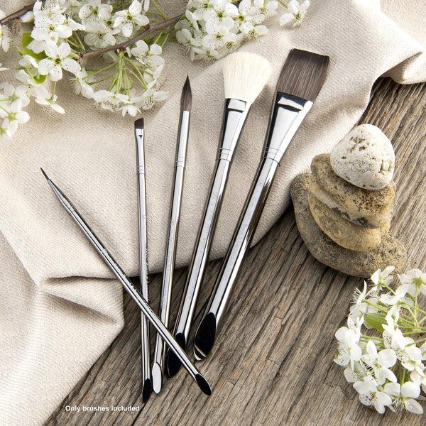 Royal And Langnickel RZEN-SET831-ZP | Zen™ 83 Series 5pc Standard Handle Variety Brush Set
