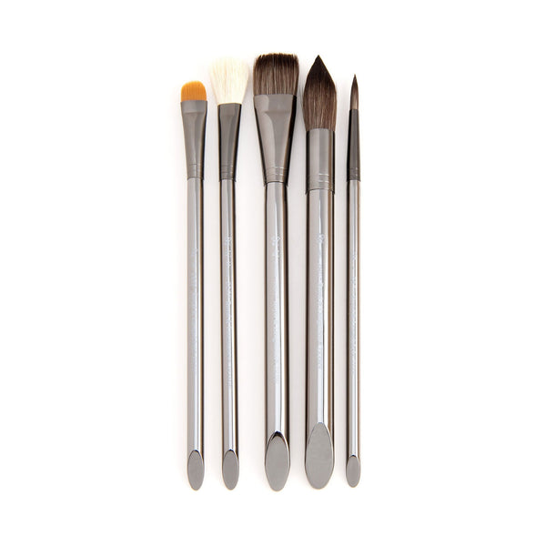 royal and langnickel RZEN-SET832-ZP | zen™ 83 Series 5pc Standard Handle Variety Brush Set