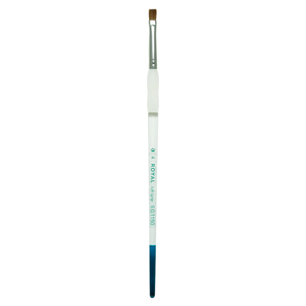 Royal And Langnickel SG1150 Series | Soft-Grip™ Sabline Standard Handle Shader Brush