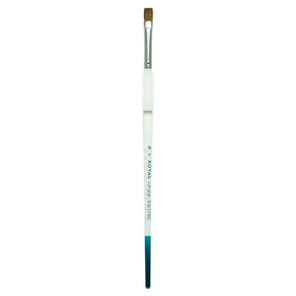 Royal And Langnickel SG1150 Series | Soft-Grip™ Sabline Standard Handle Shader Brush