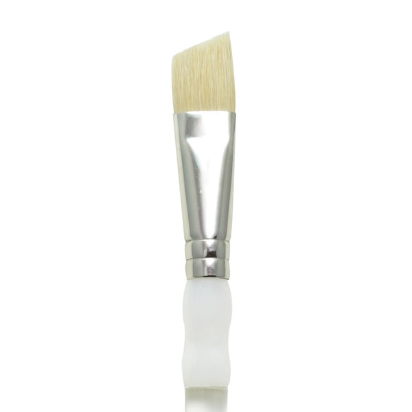 Royal And Langnickel SG1460 Series | Soft-Grip™ White Bristle Standard Handle Foliage Brush