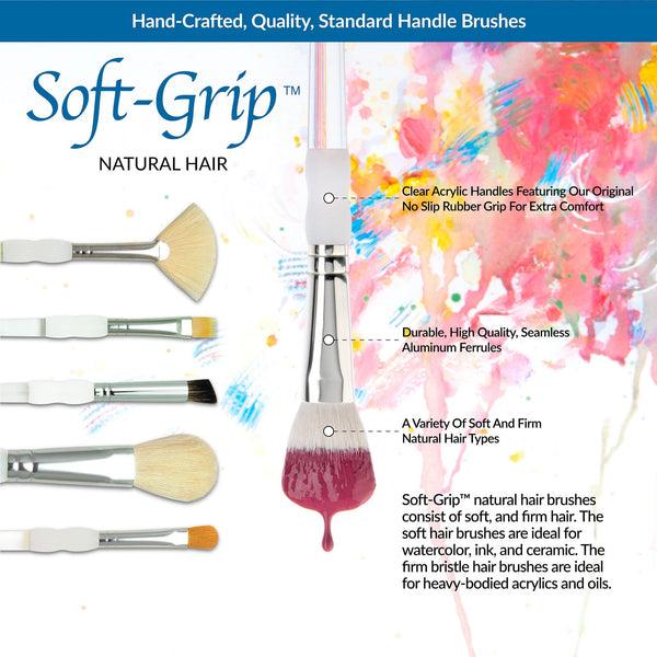 Royal And Langnickel SG306 | Soft-Grip™ 5pc Texture Variety Brush Set