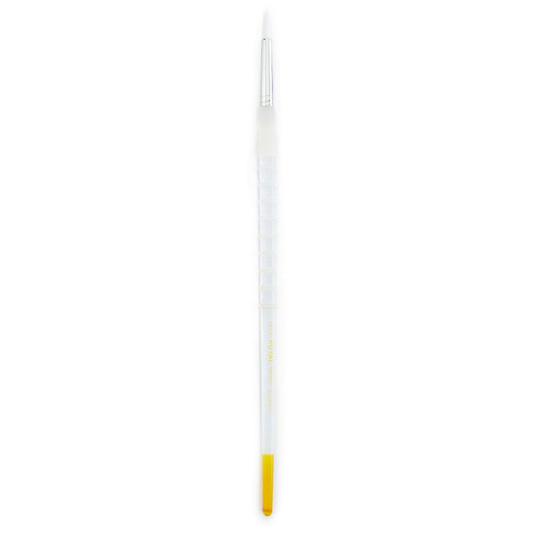 royal and langnickel SG4500 Series | Soft-Grip™ Long Handle White Taklon Round Brush