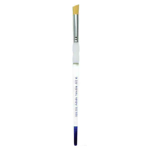 Royal And Langnickel SG650 Series | Soft-Grip™ Standard Handle Gold Taklon Deerfoot Brush