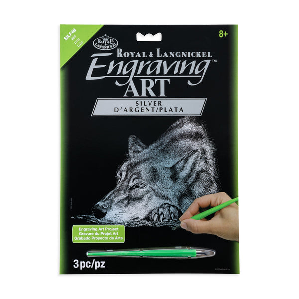 Royal And Langnickel SILF Series | Engraving Art™ 8" X 10" Silver Foil Projects