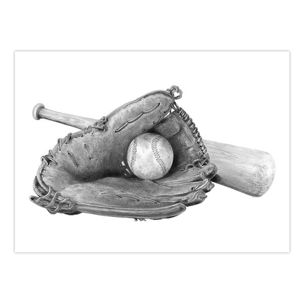 Royal And Langnickel SKBNL4 | Sketching Made Easy™ Baseball 10pc 11.25" X 15.375" Sketching Art Project