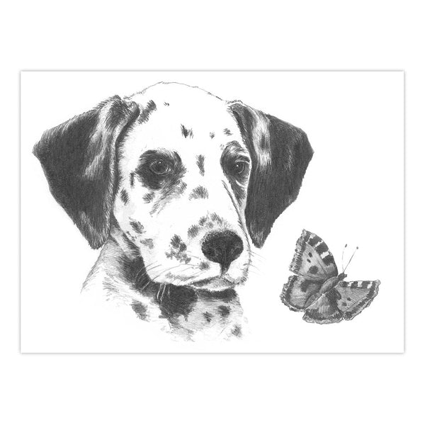 Royal And Langnickel SKMIN-112 | Sketching Made Easy™ Dalmation Pup 8pc 5" X 7" Sketching Art Project