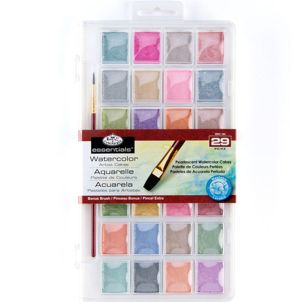 royal and langnickel WAC-184 | 29pc Pearlescent Watercolor Ca royal and langnickel WAC-184 | 29pc Pearlescent Watercolor Ca