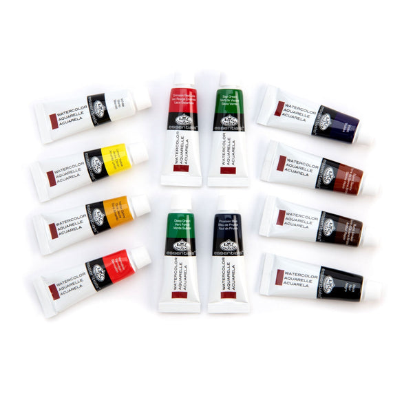 Royal And Langnickel WAT12 Series | Watercolor Paint Packs - 12ml