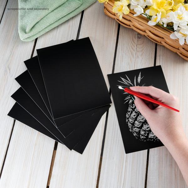 Royal And Langnickel WHT Series | Engraving Art™ 6pc White Foil Blank Boards