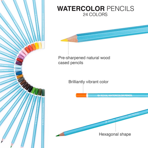 Royal And Langnickel WPEN Series | Watercolor Pencil Set