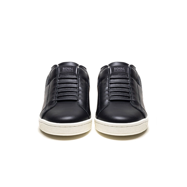 Royal Elastics Men's Adelaide Black Beige Leather Sneakers 002653-998