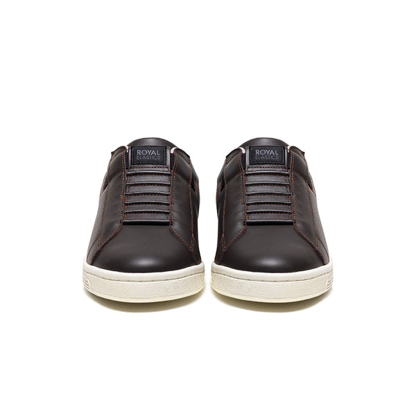 Royal Elastics Men's Adelaide Brown Yellow Leather Sneakers 002653-773