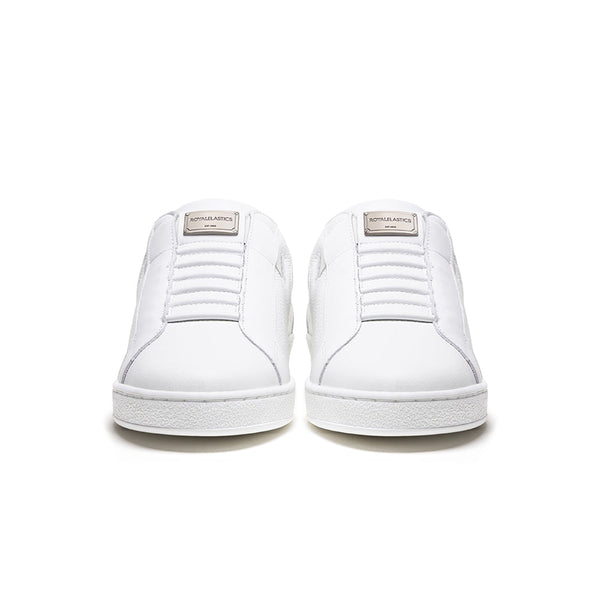 Royal Elastics Men's Adelaide Lux White Beige Gray Leather Sneakers 002753-008