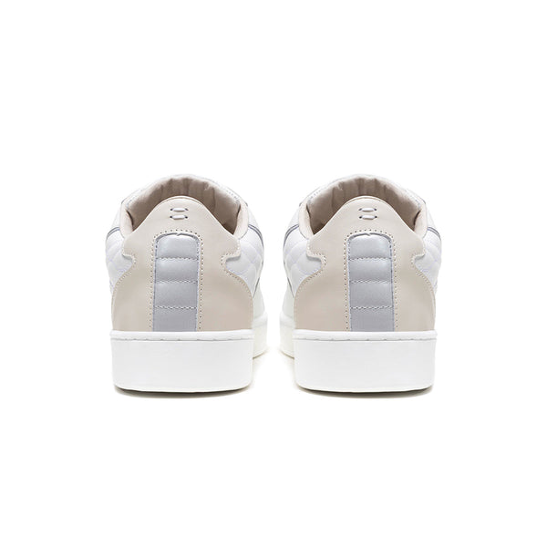 Royal Elastics Men's Adelaide Lux White Beige Gray Leather Sneakers 002753-008