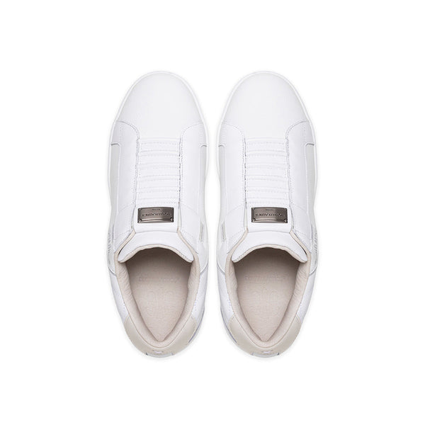 Royal Elastics Men's Adelaide Lux White Beige Gray Leather Sneakers 002753-008