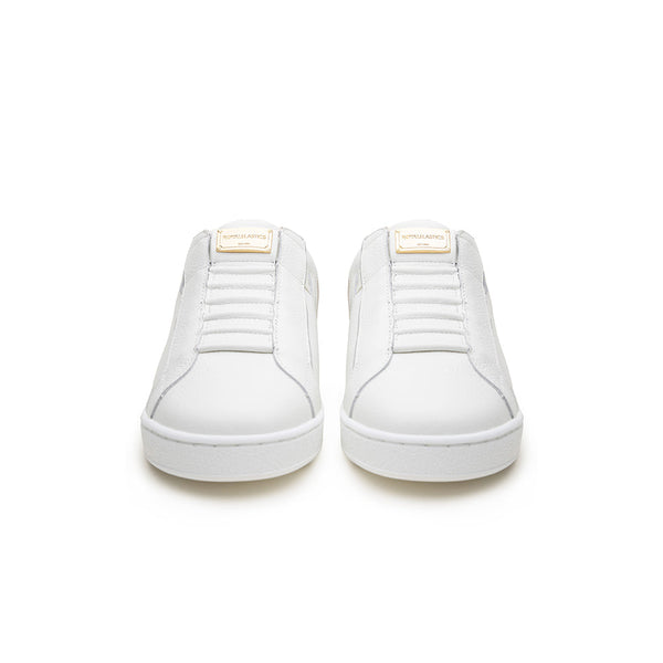 Royal Elastics Men's Adelaide Lux White Beige Leather Sneakers 02743-008