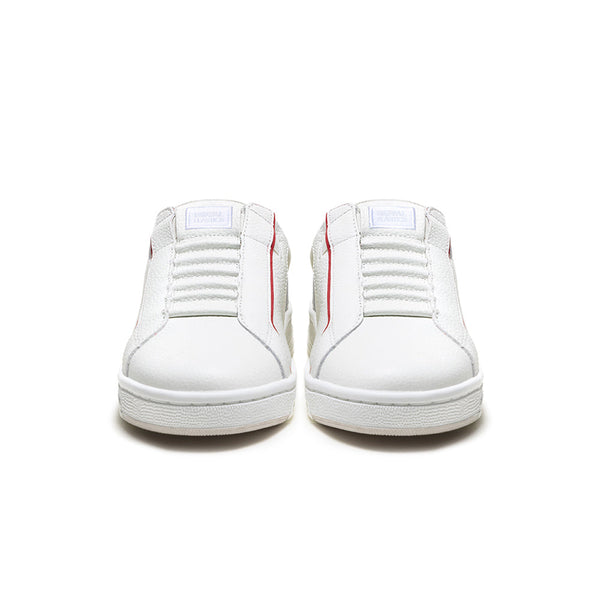 Royal Elastics Men's Adelaide White Red Leather Sneakers 02623-015