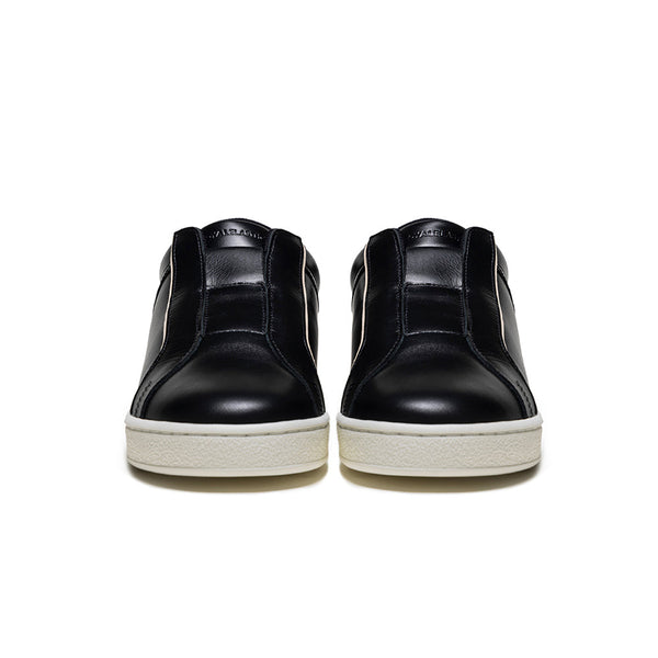 Royal Elastics Men's Duca Black Brown Leather Sneakers 06842-997