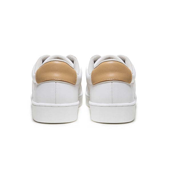 Royal Elastics Men's Duca White Brown Leather Sneakers 06842-007