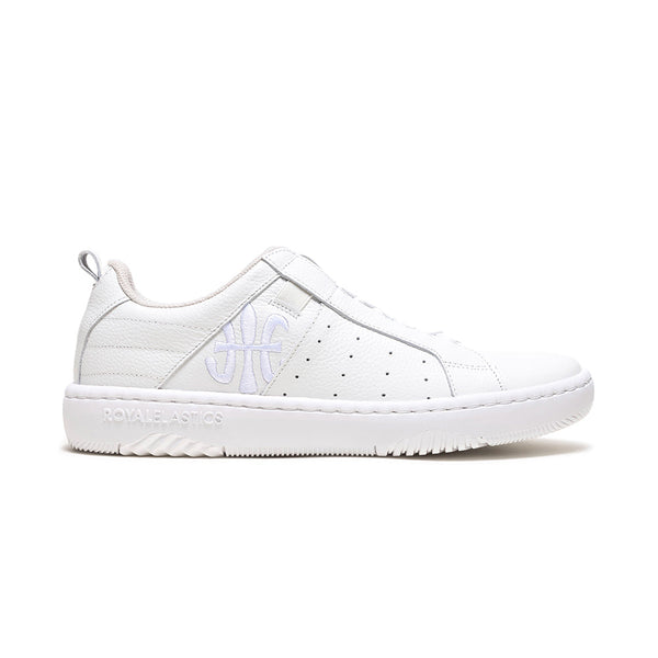 royal elastics Men's Icon 2.0 White Logo Leather Sneakers 06540-000