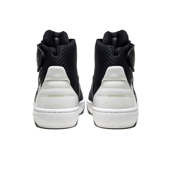 Royal Elastics Men's Icon 2.0X Hi Black Green Hi Top Leather Sneakers 06433-904