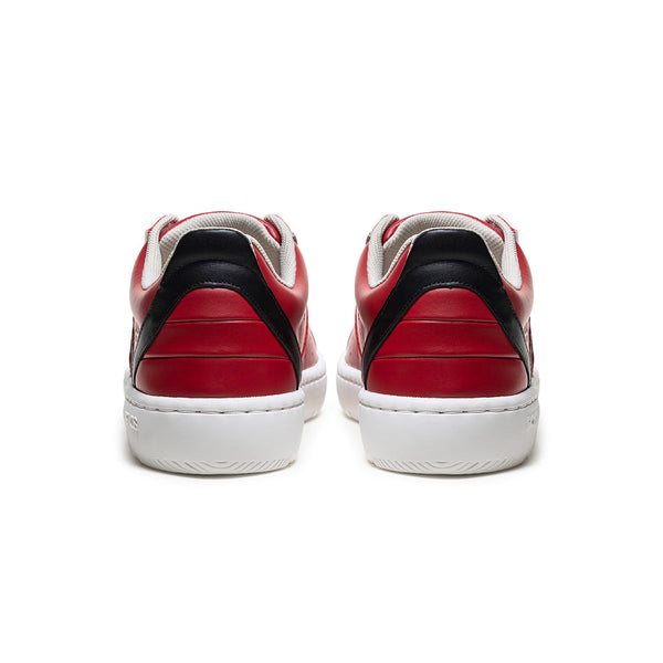 Royal Elastics Men's Icon 2.0X Red White Black Leather Sneakers 06313-119