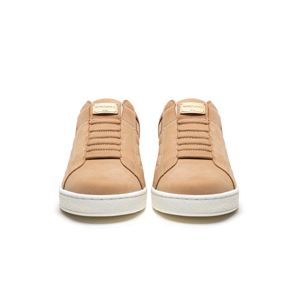 Royal Elastics Men's Icon Lux Beige Leather Sneakers 002553-777