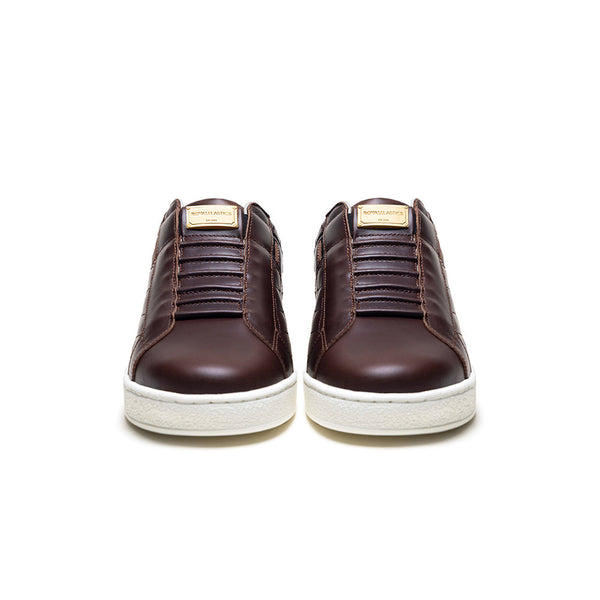 Royal Elastics Men's Icon Lux Brown Leather Sneakers 002553-770