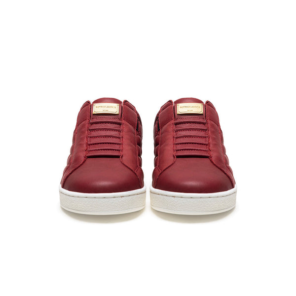 Royal Elastics Men's Icon Lux Red Leather Sneakers 002553-111