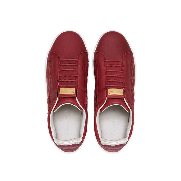 Royal Elastics Men's Icon Lux Red Leather Sneakers 002553-111