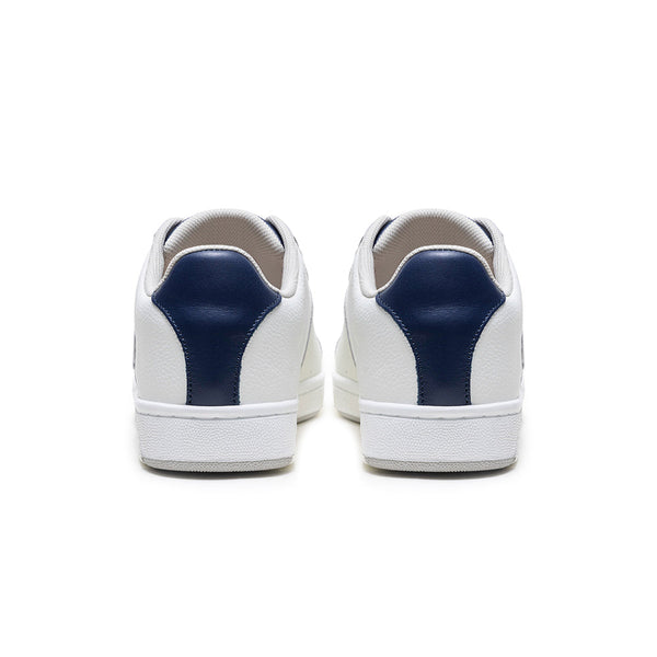 Royal Elastics Men's Icon OG White Blue Logo Leather Sneakers 01951-005