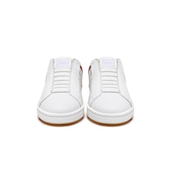 Royal Elastics Men's Icon OG White Red Logo Leather Sneakers 001953-001