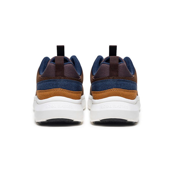 Royal Elastics Men's Riviera Brown Blue Casual Sneakers 07843-775