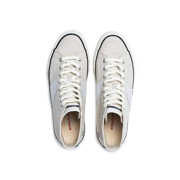 Royal Elastics Men's Zone Hi Beige Canvas Hi Tops 00921-330