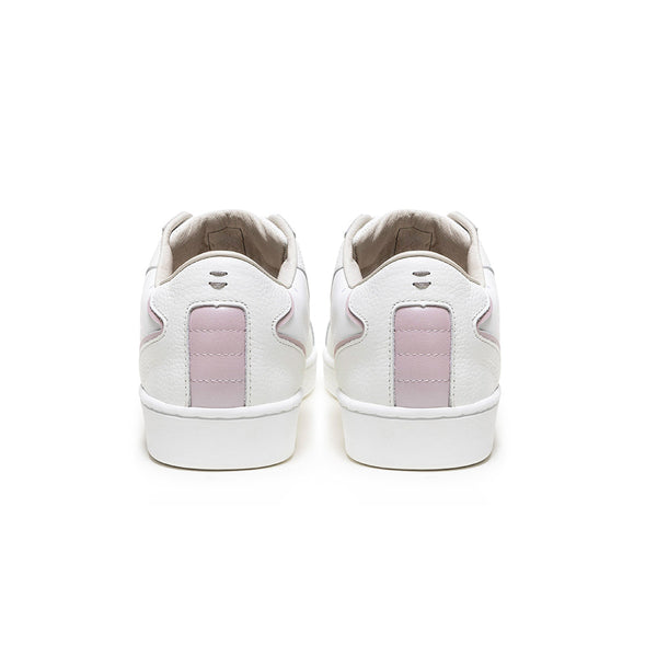 Royal Elastics Women's Adelaide Lux White Pink Leather Sneakers 92751-001