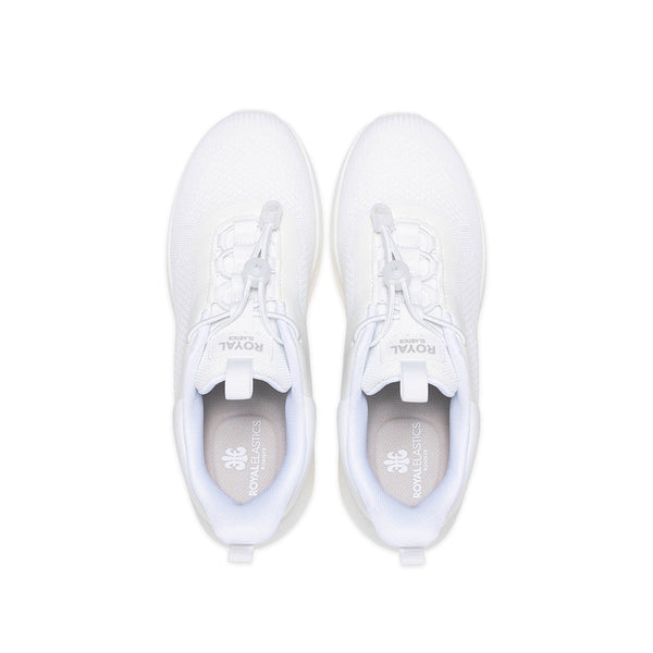 Royal Elastics Women's Comfy White FlyKnit Sneakers 97943-000