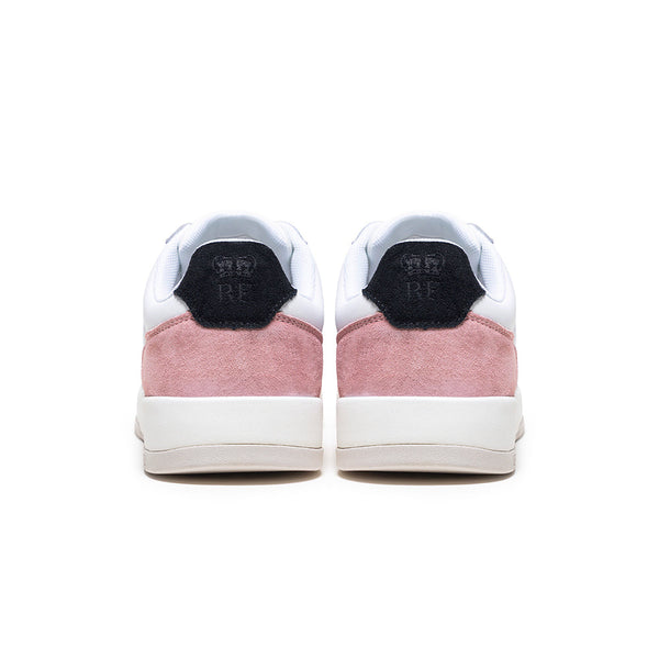 Royal Elastics Women's Crown Lux White Pink Purple Leather Sneakers 97543-016