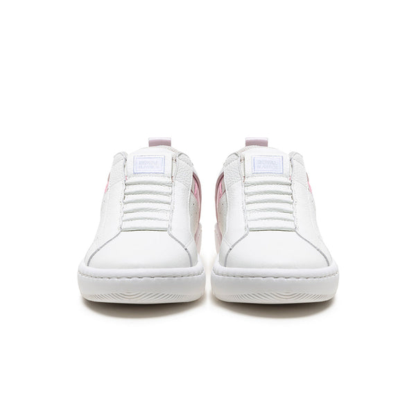 Royal Elastics Women's Icon 2.0 White Pink Logo Leather Sneakers 96551-001