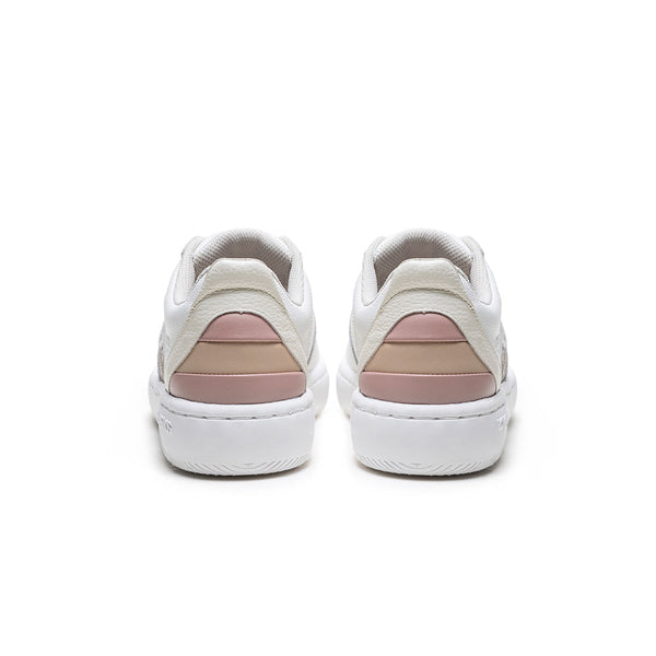 Royal Elastics Women's Icon 2.0X White Beige Pink Leather Sneakers 96343-071