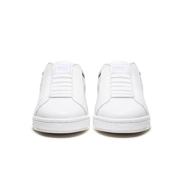 Royal Elastics Women's Icon OG White Beige Gray Logo Leather Sneakers 901952-088